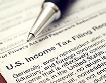 Tax filing service